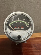 1960-1970s Vintage Rpm Sun Electric Corporation Tachometer Gauge Rare 1960-1970s Vintage Rpm Sun Electric Corporation Tachometer Gauge Rare