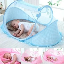 Portable Foldable Baby Bed Mosquito Net Tent Travel Crib for Newborn 0-3 Years 