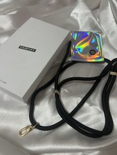 CASETiFY Rope Cross-body Strap Black/Gold 