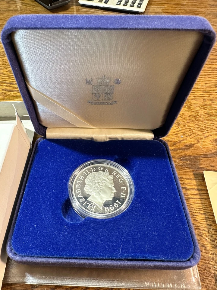 1999 Diana Great Britain 5 Pounds Sterling w/Box & COA Best Price Ebay* CHRC - Image 3 of 4