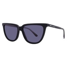 Calvin Klein Blue Grey Cat Eye Ladies Sunglasses CK24537S 001 55 CK24537S 001 55