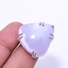 Natural Dendritic Agate - 925 Sterling Silver Ring s.8 R87, Christmas Gift