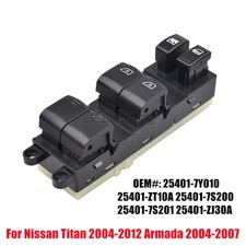 Front Left Power Master Window Switch For Nissan Armada 2004-2007 Titan 04-2014