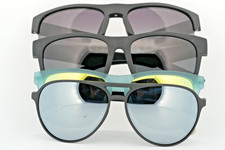 Lot of 4 - Goodr Sunglasses Polarized Lens Chrome  Wizards  Asphalt  Onyx