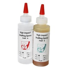 Dynacraft Golf Shaft Epoxy High Strength 8oz Kit Club Making Mix 1:1 Fast Cure