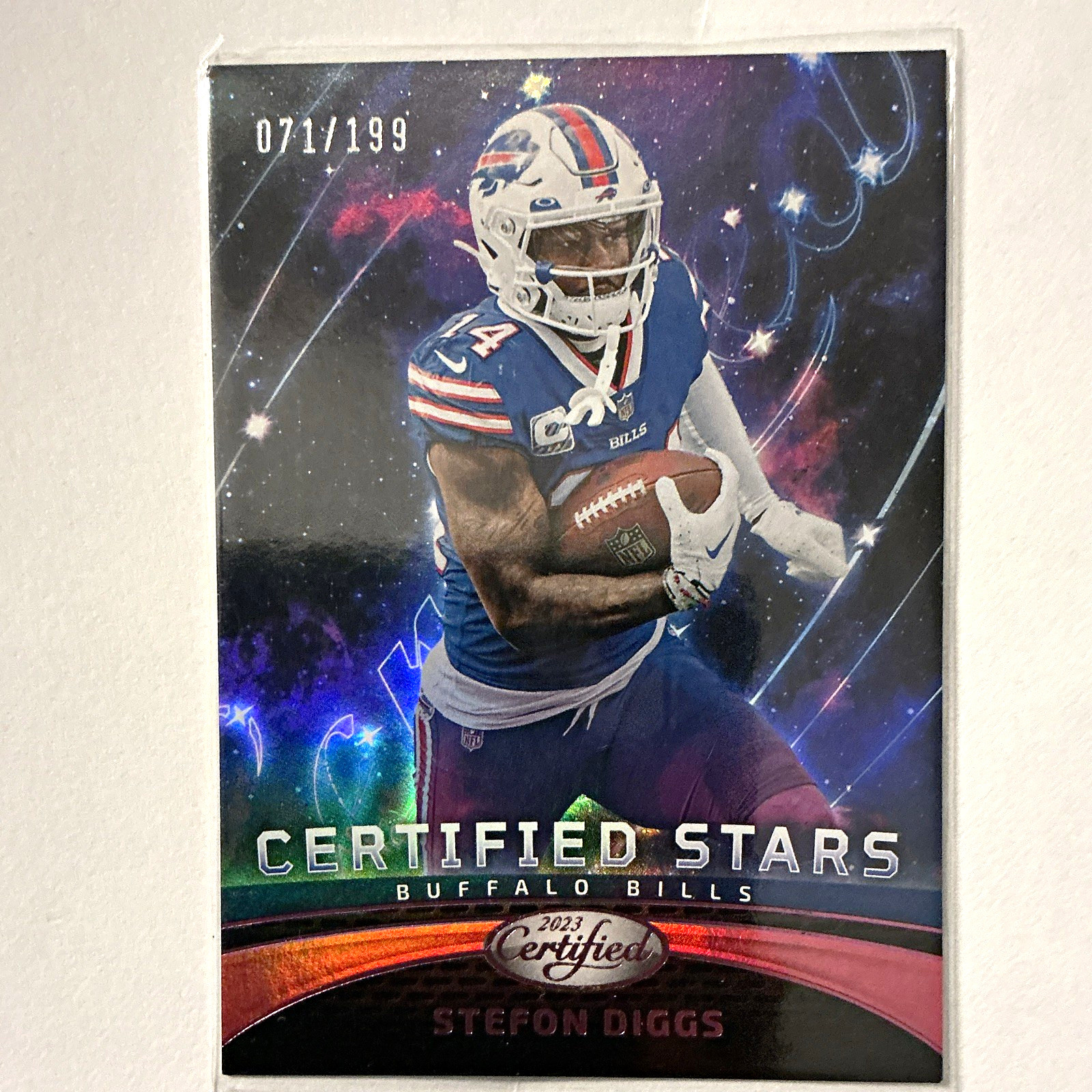 Panini Certified 2023 Stefon Diggs Certified Stars CS-2  Mirror Pink /199