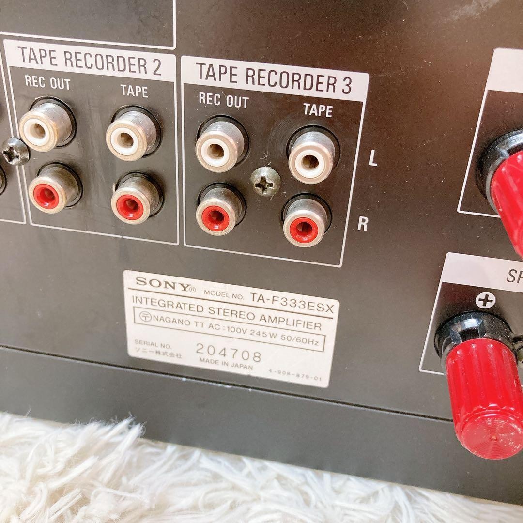 Sony TA-F333ESX Integrated Stereo Amplifier High-End Vintage