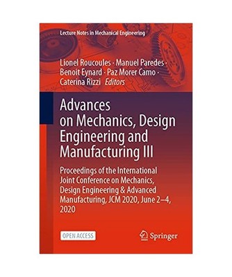 Advances on Mechanics, Design Engineering and Manufacturing III: Proceedings of 