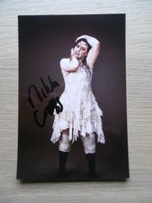 Nikki Cross "wrestling" autograph signed 10x15 cm picture