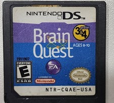 Brain Quest Grade 3  4Nintendo DS Game W/ Case FAST FREE Same Day Shipping