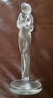DESNA Czech Glass Shy Girl Satin Finish Woman Figurine 7 3/4" — photo 2
