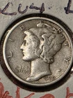 "BUY IT NOW"   1939-D MERCURY SILVER DIME  HIGH GRADE  (EF)      "BUY IT NOW"