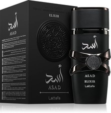 Lattafa Asad Elixir Eau De Parfum 100ml New Release Luxury Arabic Men Perfume