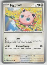 Jigglypuff 039/165 Common - Scarlet & Violet 151