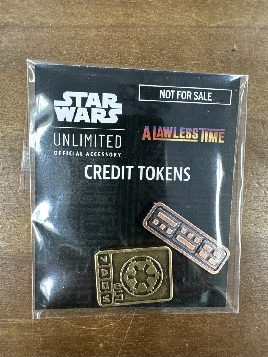 Star Wars Unlimited Metal Credit Tokens | eBay