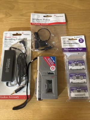 SONY MICRO CASSETTE RECORDER M-635VK  EXTRA ACCESSORIES, NOT TURNING