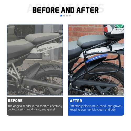 For Himalayan 450 Hugger Extension Guerrilla 450 Fender Extender Mudguard - Picture 4 of 10