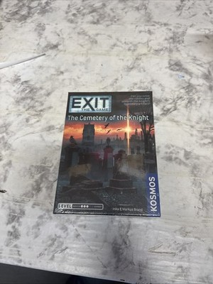 NEW - Exit The Game - The Cemetery Of The Knight - Kosmos - Escape Room Game