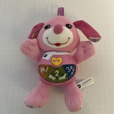 VTech Little Singing Loveable Learning Puppy Lights  Sounds Age 3-18 Months 8"