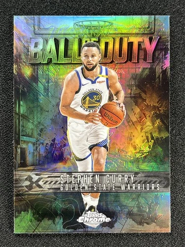 2025 Topps Chrome Stephen Curry Base (RAW)