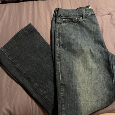 Levi's 512 Perfectly Slimming Women's Bootcut 12 Dark Wash Basic Western Casual