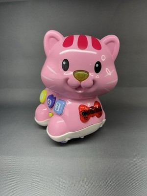 Pink Vtech Catch Me Kitty Lights Sounds Music Learning Toy