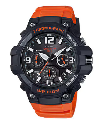 CASIO MCW-100H-4AVCF  MCW-100H-4A MCW-100H-4 ORIGINAL Naranja HOMBRE