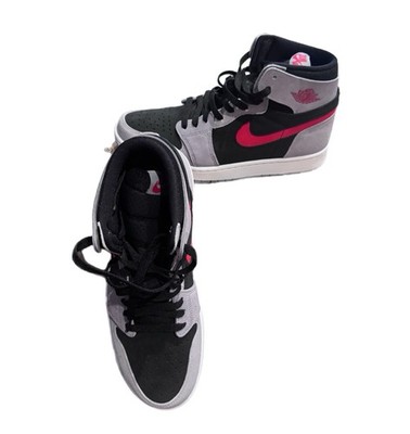 Nike Air Jordan 1 Zoom Air Comfort 2 Black Gray Red Cement Fire Red 2023 DV1307 