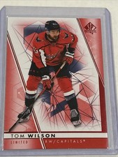 2022-23 UD SP Authentic Limited Hockey Tom Wilson RED Parallel Capitals #85