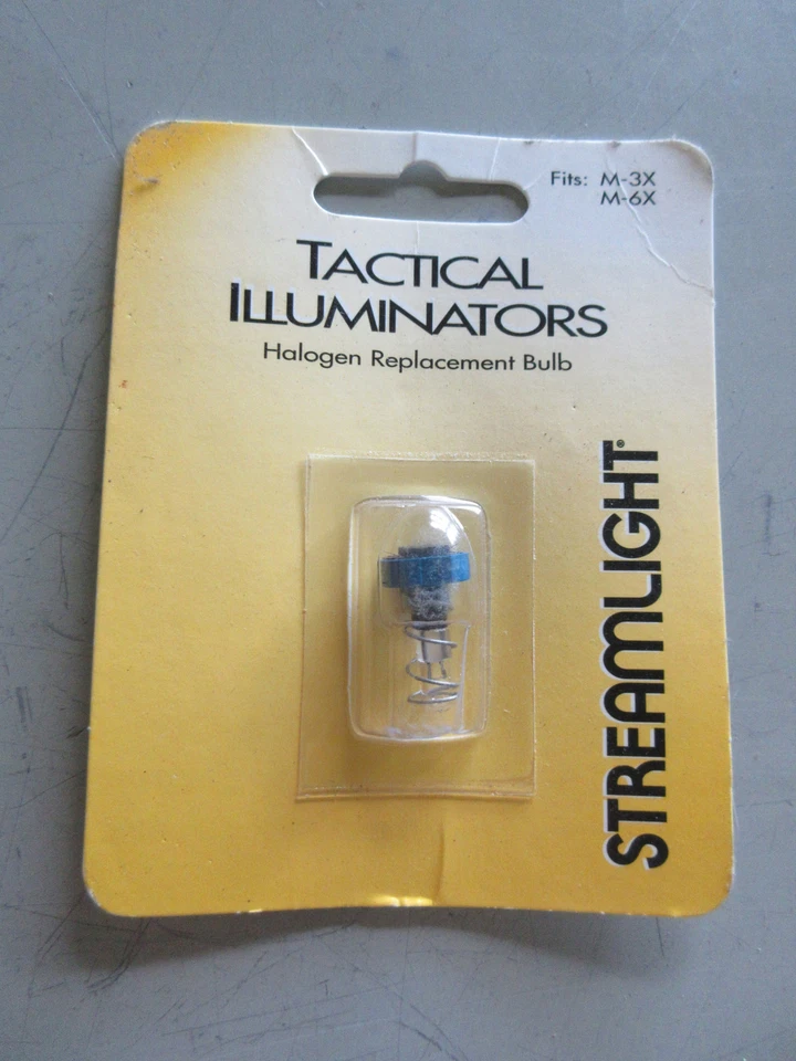 HALOGEN LAMP FOR STREAMLIGHT TACTICAL FLASHLIGHT M-3X M-6X - Image 2 of 3