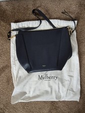 LARGE NAVY MULBERRY TOTE BAG. EXCELLENT CONDITION