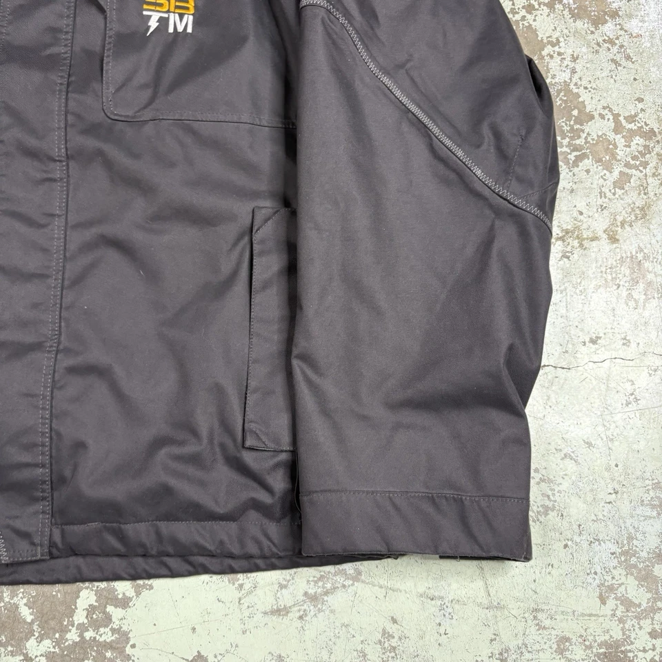 Chaqueta de Snowboard Mezcla Especial Para Hombre Talla Pequeña Abrigo Marrón Impermeable 10K Foto 4 de 4