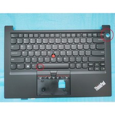 New Palmrest Keyboard Backlit For Lenovo Thinkpad E14 Gen 2 Black 5M11A35060