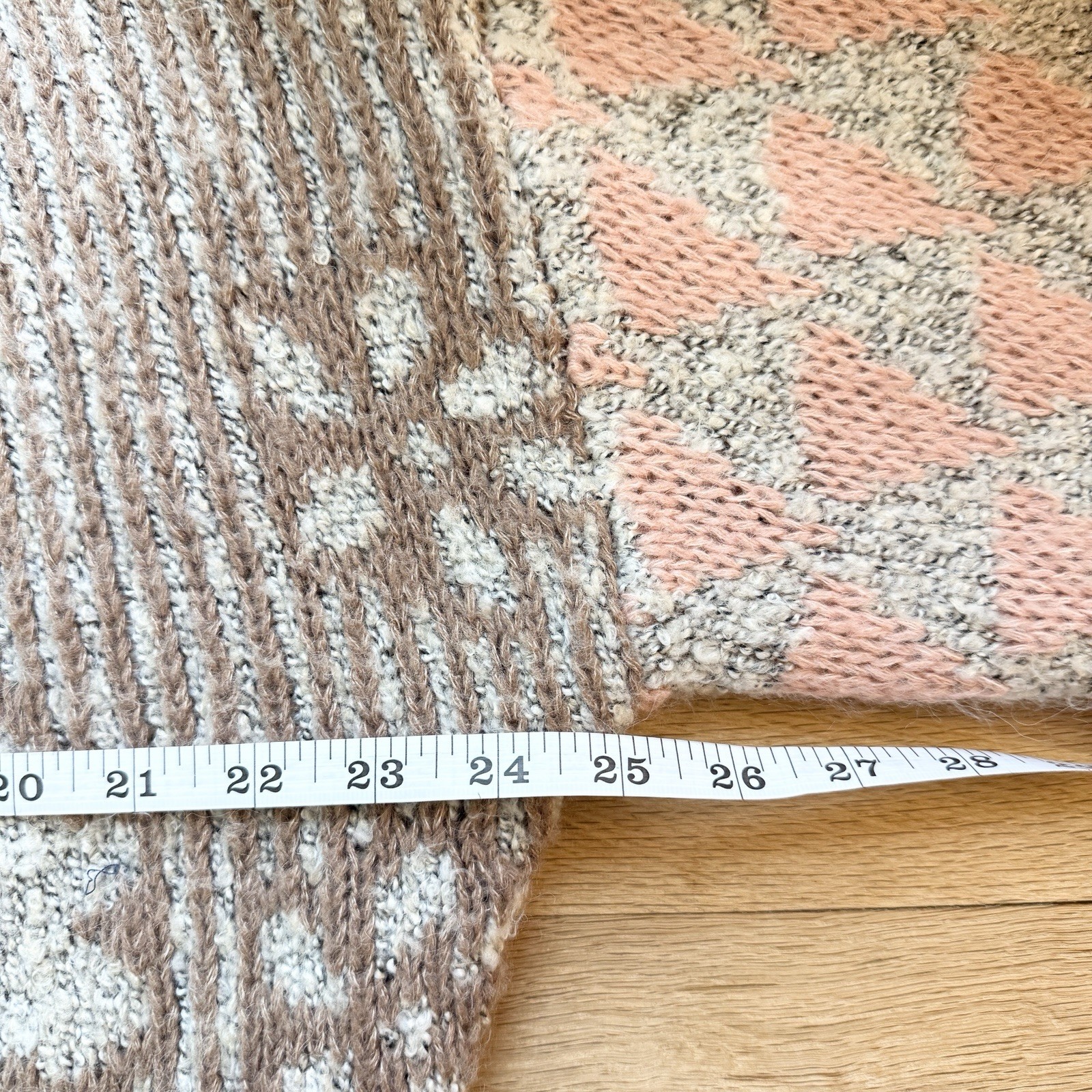 Sincerely Jules Patchwork Floral Knit Cardigan L … - image 7