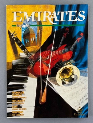 Emirates In Flight Airline Magazin Juni 1994 Streckenplan Jeanne Moreau BBC Proms