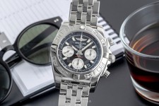 Breitling Chronomat B01 41 Chronograph Stahl Automatik Ref. AB0140 B&P 2012