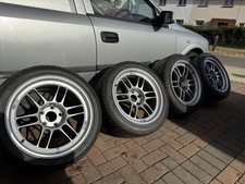 5x114.3 Enkei RPF1 17 Inch 9.5jj Et 18 Jdm Wheels