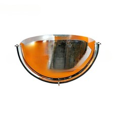 Half Dome Mirror Blind Spots Wall Mount Security Half Convex Mirror Accessories
