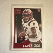 Panini 2020 Score Rookies Rico Dowdle #391 South Carolina Rookie Football