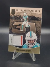 2024 Donruss Elite Influential Jerseys #IJS-RMT Raheem Mostert /99 Dolphins