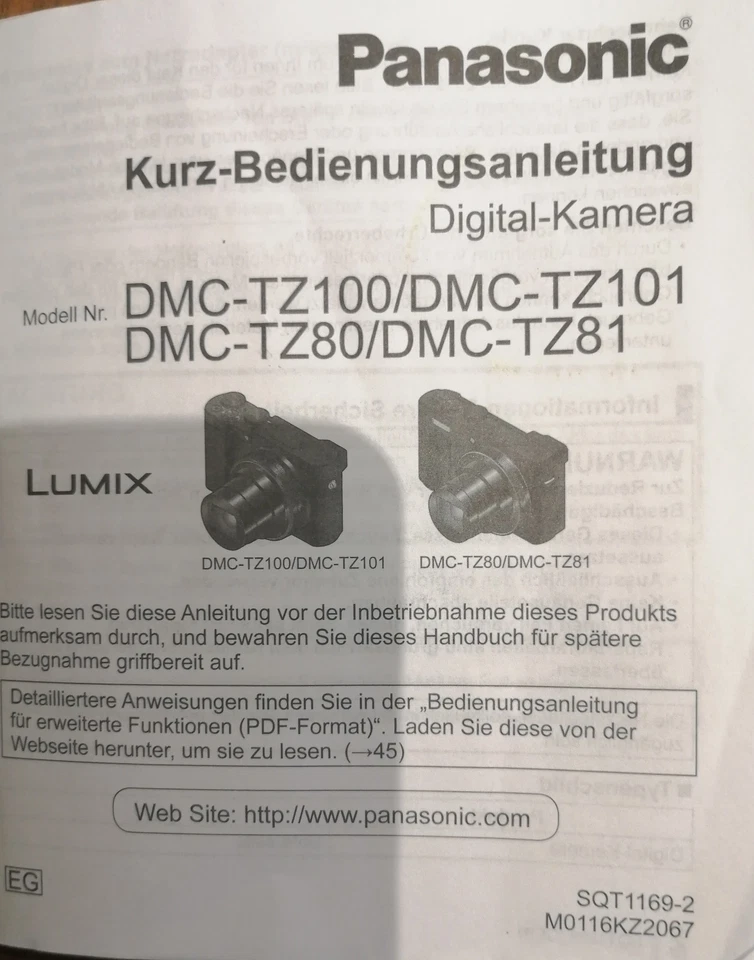 Panasonic LUMIX TZ81 Kompaktkamera - Schwarz, Foto 3 von 3