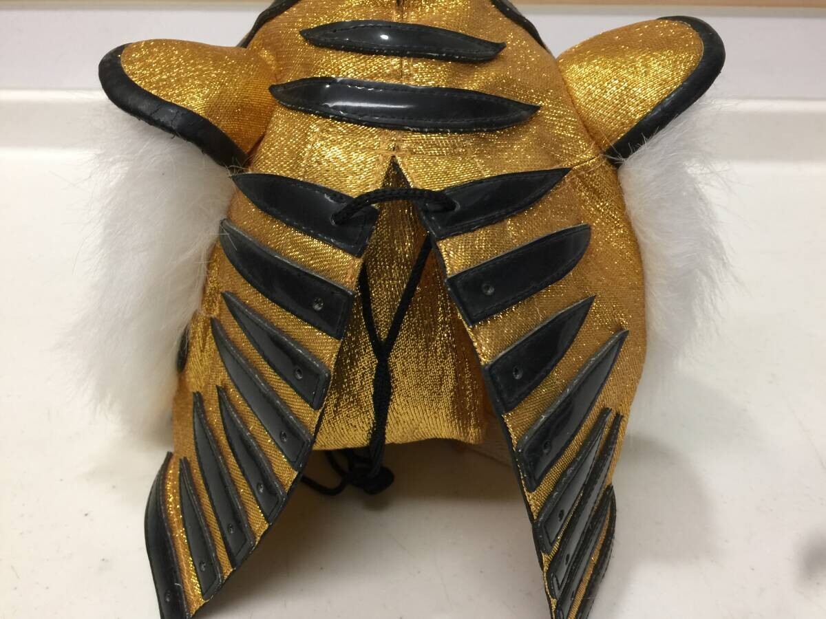The first Tiger Mask, Satoru Sayama, autographed mask, masked