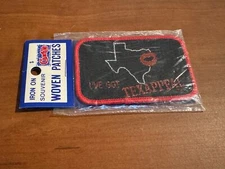 Vintage Iron-On “Texappeal” (Texas) Souvenir Travel Patch by Cash’s