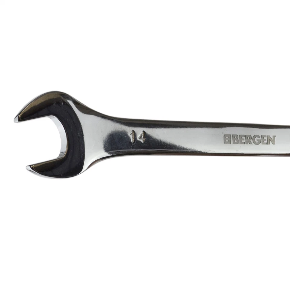 Combinación métrica de 14 mm combo llave inglesa anillo abierto Bergen - Imagen 2 de 3