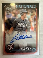 2024 Topps Chrome RA-DM Drew Millas Auto Rookie RC Nationals