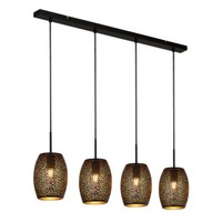 Pendelleuchte HäNgelampe Deckenleuchte Wohnzimmerlampe Esszimmerleuchte Schwarz