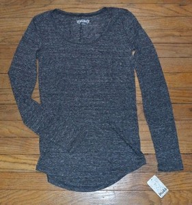 Mudd Scoopneck Long Sleeve Shirt 