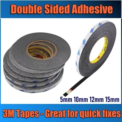 3M DOUBLE SIDED AUTOMOTIVE PERMANENT CAR BODY TRIM SELF ADHESIVE TAPE