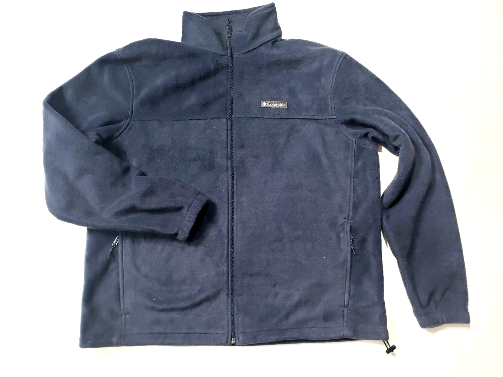 Columbia Fleece Jacket Mens Long Sleeve Full Zip Outdoor Pockets Size XL