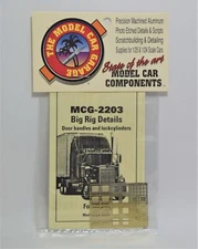 The Model Car Garage MCG-2203 Big Rig Details -door handles & /lockcylinders
